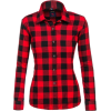 Red & Black vichy shirt - Рубашки - короткие - 