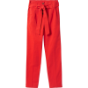 Red Boden patch pocket tapered trousers - Spodnie Capri - 