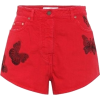 Red Butterfly Shorts - ショートパンツ - 