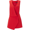 Red Drape Skort Playsuit Miss Selfridge - Overall - 