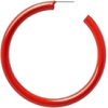 Red Hoop Earring - Aretes - 