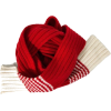 Red Knit scarf - Schals - 