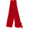 Red Knit scarf - スカーフ・マフラー - 