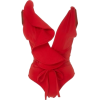 Red Ruffle Swimsuit - Other - 