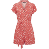 Red Spot Romper - sukienki - 
