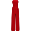 Red Strapless Jumpsuit - Otros - 