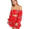 Red Two Pieces Dresses - Dresses - $25.92 