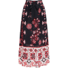 Red Valentino Tie-Front Printed Voile M - Krila - 