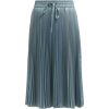 Red Valentino pleated blue skirt - Skirts - 