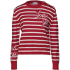 Red Valentino red striped jumper - Maglioni - 