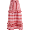 Red & White Skirt - Skirts - 