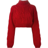 Red - Pullover - 