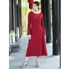 Red dress (Eastern Serenity) - 连衣裙 - $129.00  ~ ¥864.34