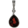 Red garnet pendant - 垂饰 - $520.00  ~ ¥3,484.17