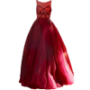 Red gown - Haljine - 