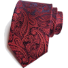Red paisley tie (Ali Express) - Krawaty - 