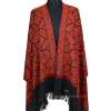 Red shawl (Kasmir and Crafts) - Scarf - 