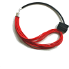Red unique necklace - Ogrlice - 