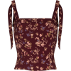 Reformation Ellora floral-print top - Ärmellose shirts - 