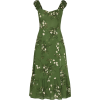 Reformation front slit floral print midi - Dresses - 