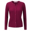 Regna X Love Coated Women's Long Sleeve Spring Cardigan Sweater(4 Styles, 10 Colors, S-3X) - Рубашки - короткие - $13.99  ~ 12.02€
