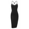 Regna X Womens Sleeveless Sexy Midi Bodycon Evening Dresses (3 Styles, Plus Size Available) - Dresses - $11.99 