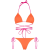 Reina Olga Miami tie detail bikini set - Costume da bagno - 