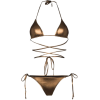 Reina Olga Miami tie detail bikini set - 泳衣/比基尼 - 
