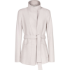 Reiss Cream Pleat Back - Jaquetas e casacos - 