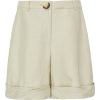 Rejina Pyo Oscar Cuffed Linen Shorts - pantaloncini - 