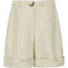 Rejina Pyo Oscar Cuffed Linen Shorts - Calções - 