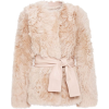 Resistance belted shearling jacket - Chaquetas - 