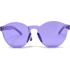 Retro Modern Rimless Sunnies-Purp - Sunglasses - $19.00  ~ £14.44