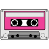 Retro Cassette Tape - Иллюстрации - 