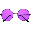 Retro Metal Sunglasses - サングラス - 