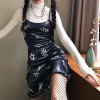 Retro Sexy U-Neck Velvet Gossip Loose Th - sukienki - $25.99  ~ 22.32€