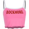 Retro cute pink mini halter top - 半袖衫/女式衬衫 - $17.99  ~ ¥120.54