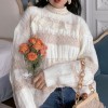 Retro girl small high collar heavy work - Swetry na guziki - $32.99  ~ 28.33€