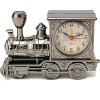 Retro train clock by generic - Meble - 