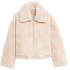 Reversible faux shearling-lined jacket - Jacket - coats - $119.99 