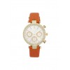 Rhinestone Bezel Faux Leather Strap Watch - Watches - $9.99 