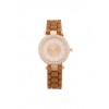 Rhinestone Bezel Rubber Strap Watch - Satovi - $8.99  ~ 57,11kn