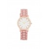 Rhinestone Bezel Rubber Strap Watch - Watches - $9.99  ~ £7.59