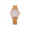 Rhinestone Bezel Rubber Strap Watch - Часы - $9.99  ~ 8.58€