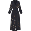 Rhode Resort Jagger Silk Wrap Dress - sukienki - 