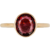 Rhodolite Garnet gold ring late 20th c - Rings - 