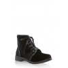 Ribbon Lace Up Booties - Stiefel - $19.99  ~ 17.17€