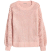 Rib-knit Sweater - Pullovers - 