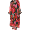 Richard Quinn Floral-Print Embellished C - sukienki - 