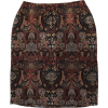 RichardTyler BrocadeJacquard skirt 1990s - Spudnice - 